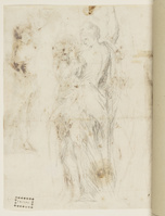 B 016
<br/>
Schetsen van karyatiden
<br/>
<em>Lanfranco, Giovanni (1582-1647)</em>